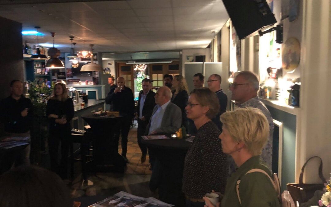 Borrel met ruim 30 ondernemers!